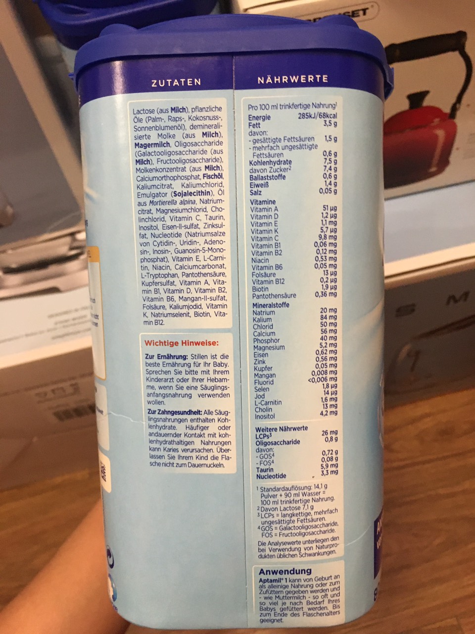 SỮA APTAMIL ĐỨC Profutura